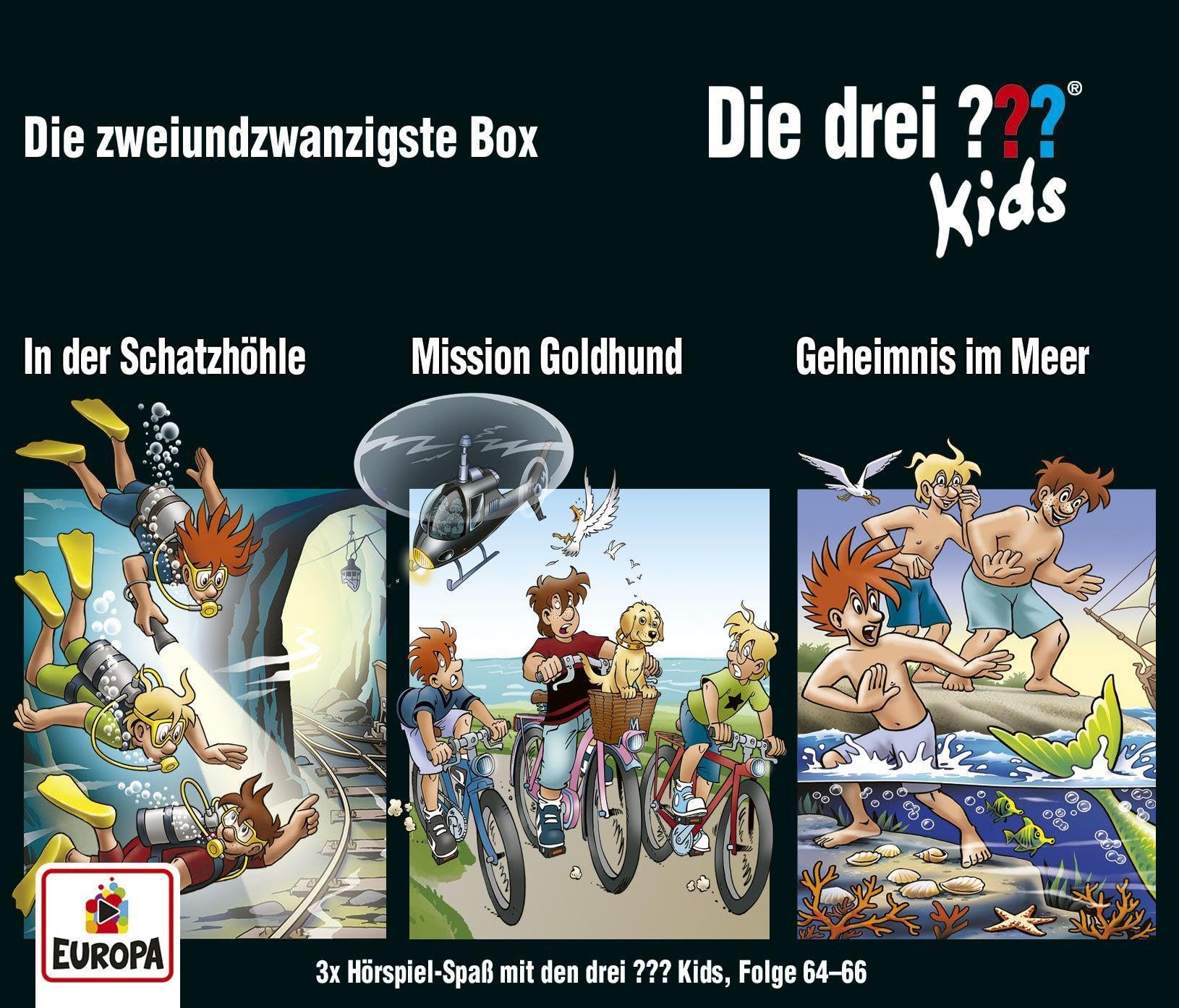 Die drei ??? Kids - 3er Box  22 (Folgen 64, 65, 66) Children & Young People