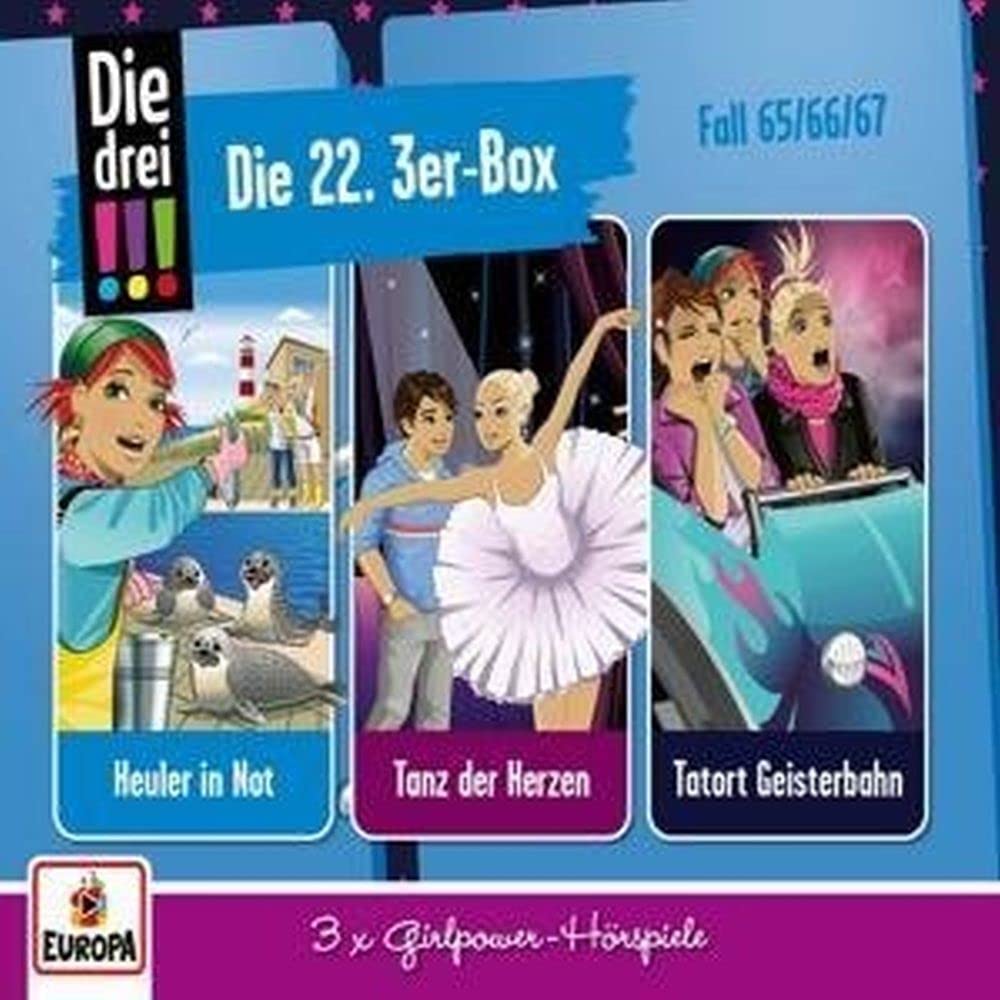Die drei !!! - 3er Box 22. Folgen 65, 66 ,67 (drei Ausrufezeichen) Children & Young People