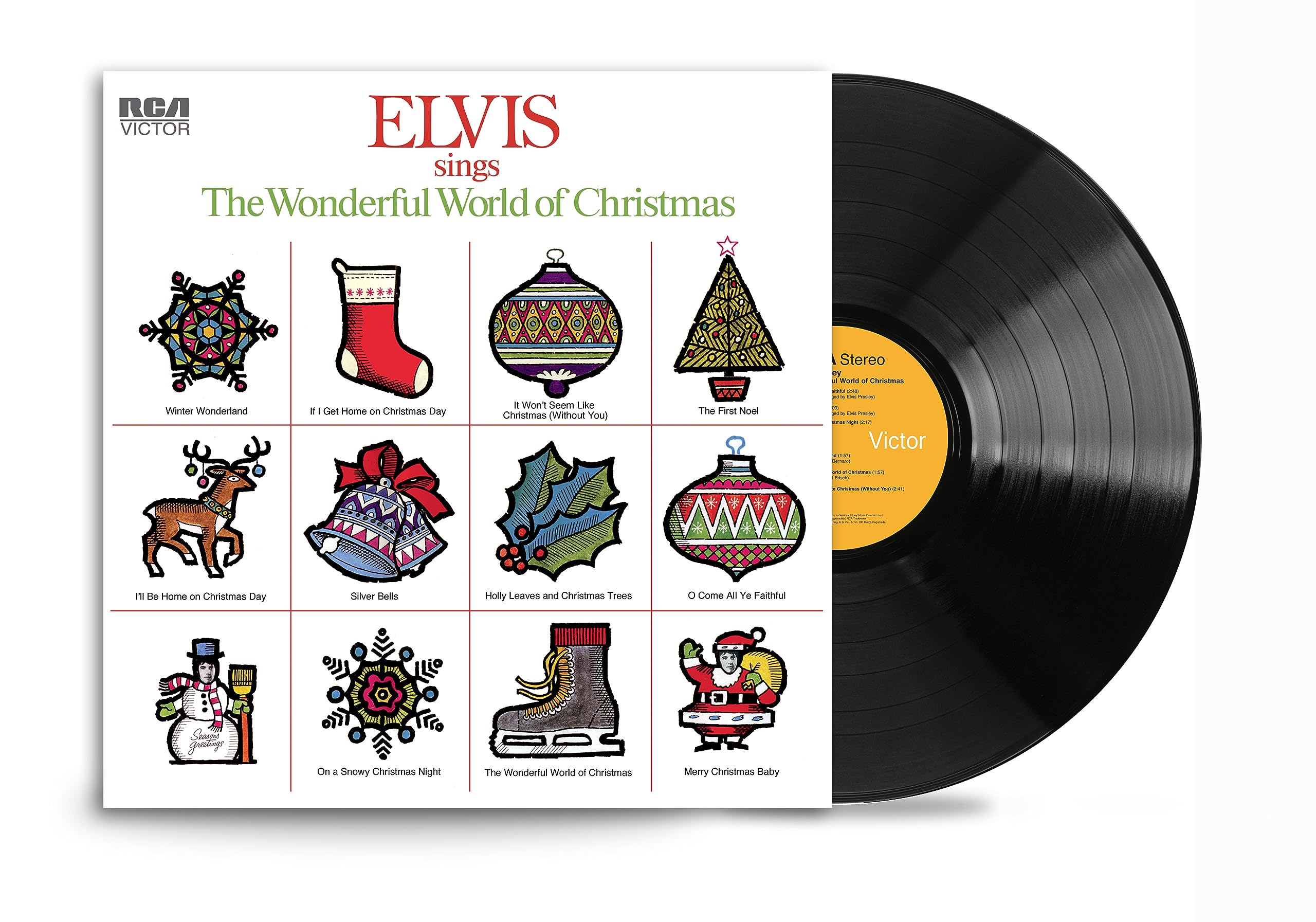 Elvis Sings the Wonderful World of Christmas Pop