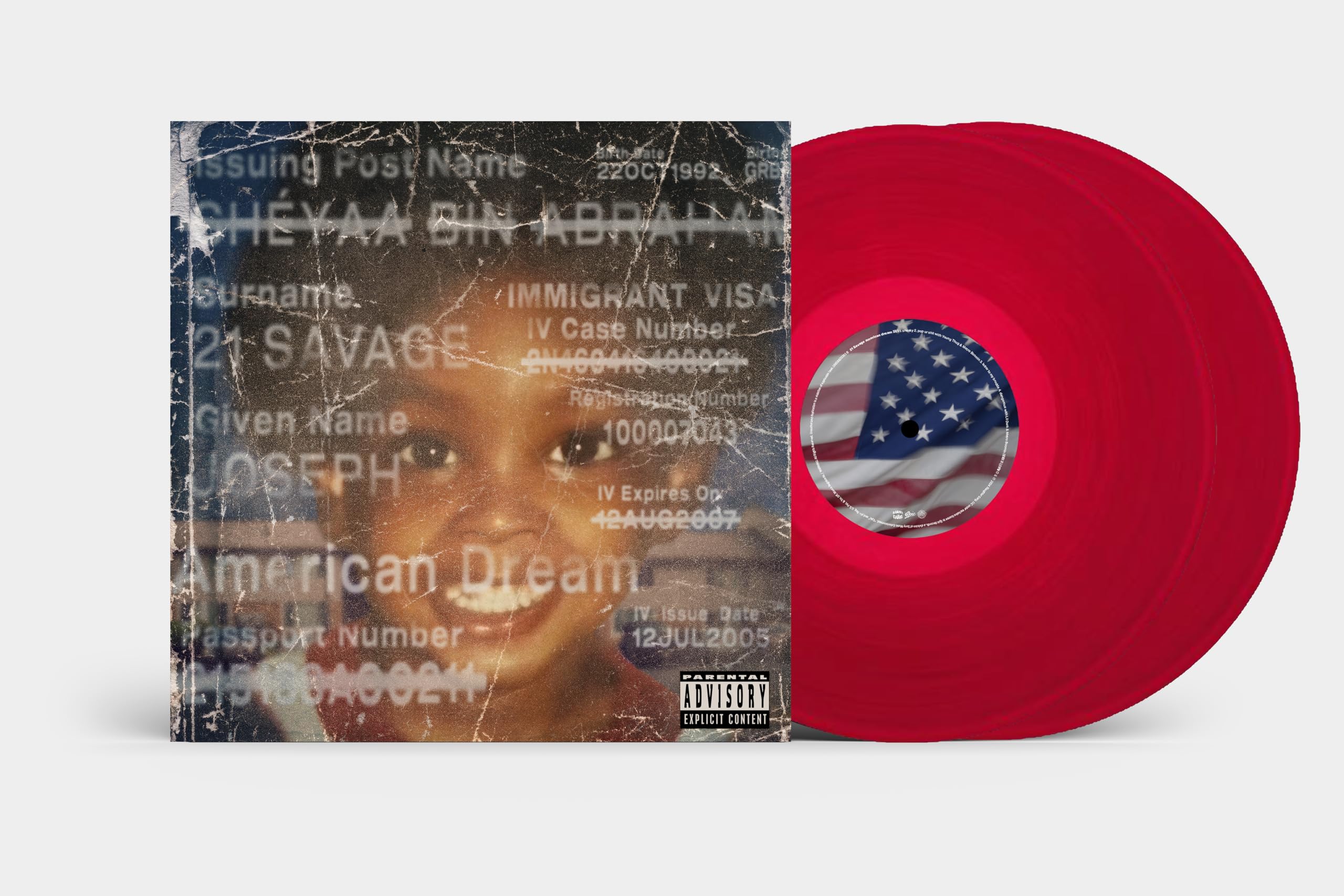 American Dream (Translucent Red Vinyl) Rap & Hip-Hop