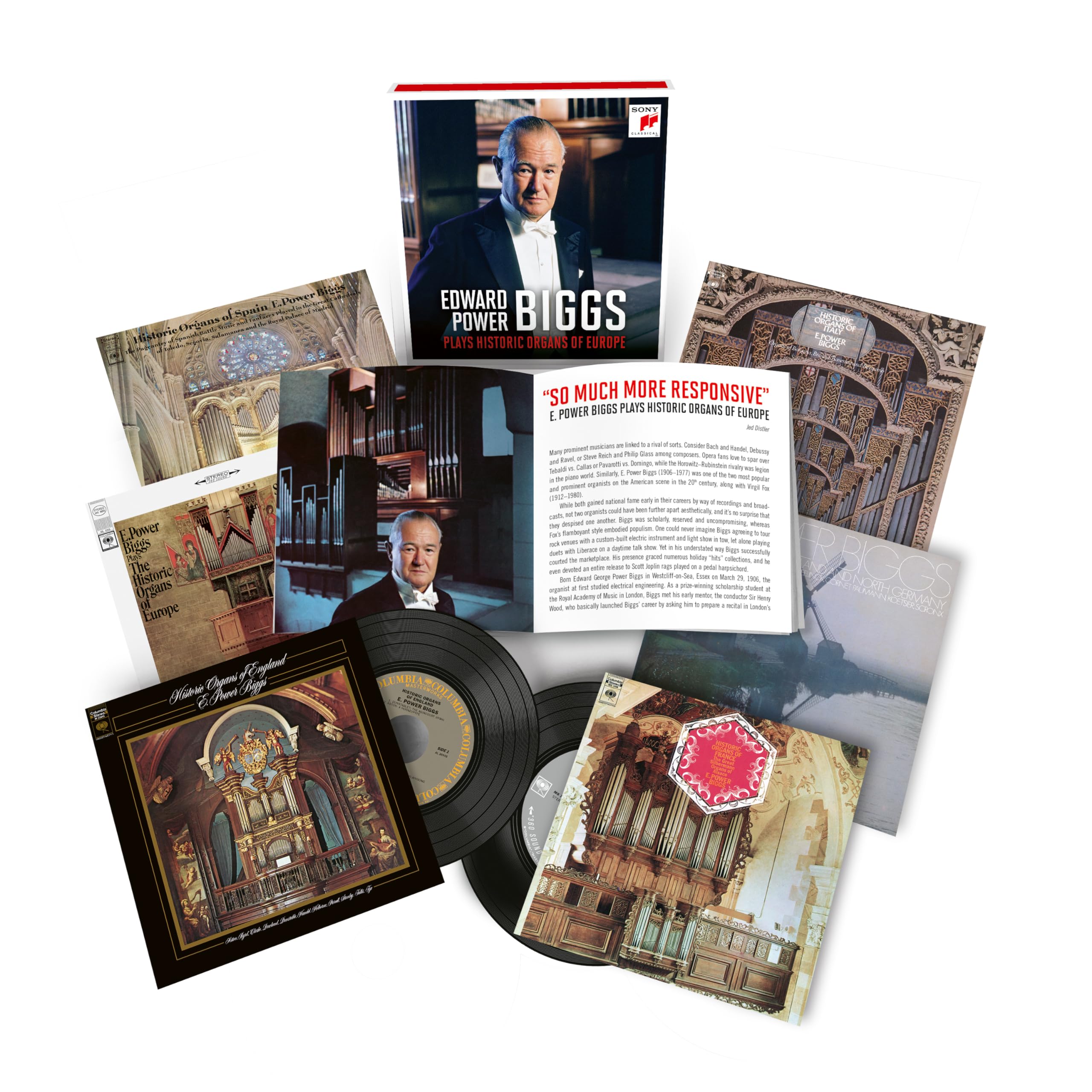 E. Power Biggs plays Historic Organs of Europe Classical