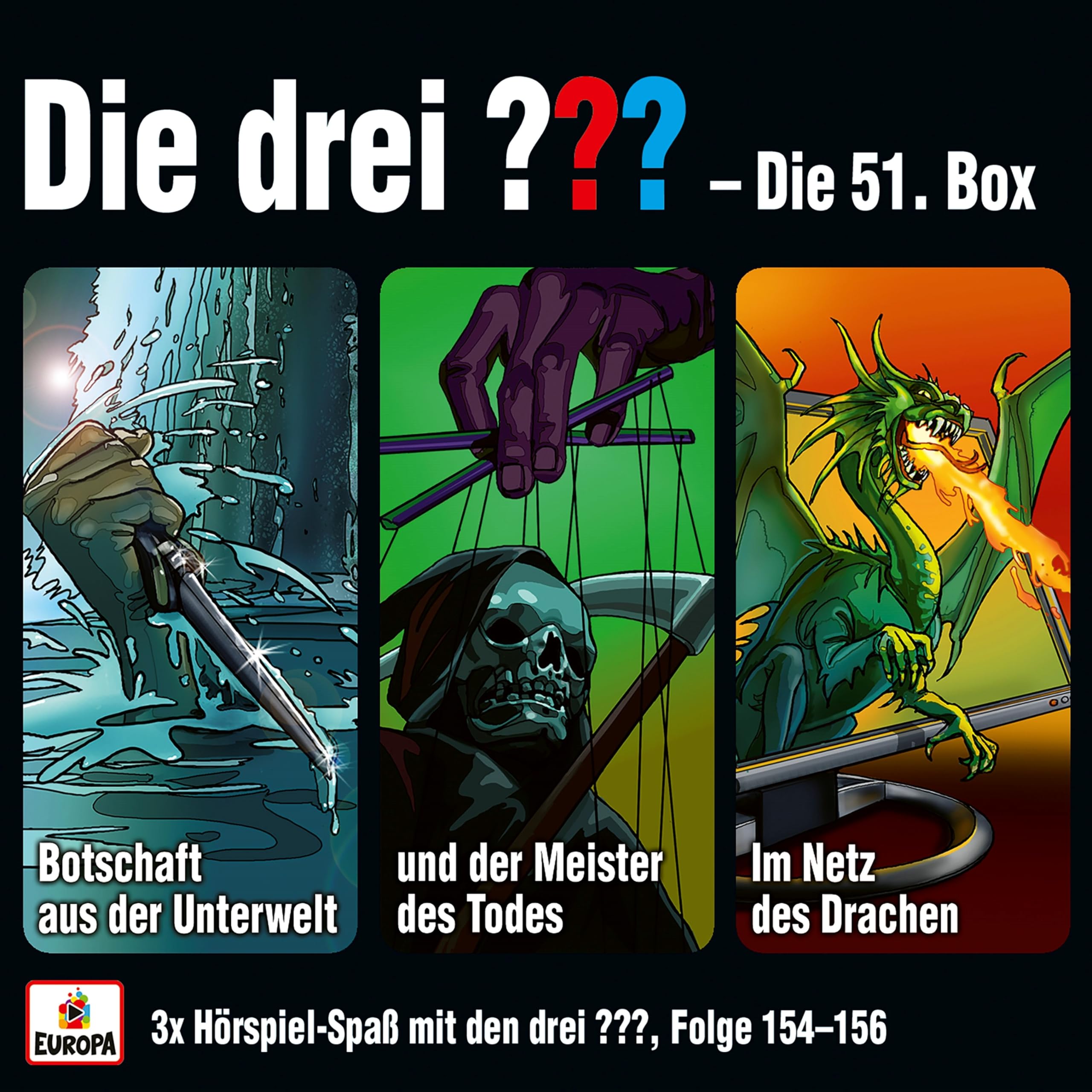 Die drei ??? Box 51 (Folgen 154 - 156) Children & Young People