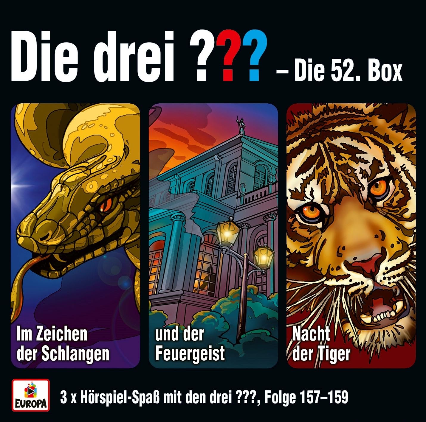 Die drei ??? Box 52. (Folgen 157 - 159) Children & Young People