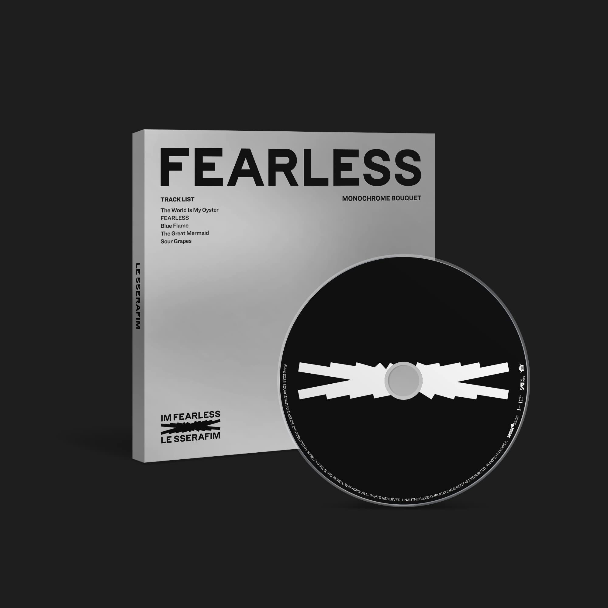 Fearless (Monochrome Bouquet Ver. 1cd) Pop