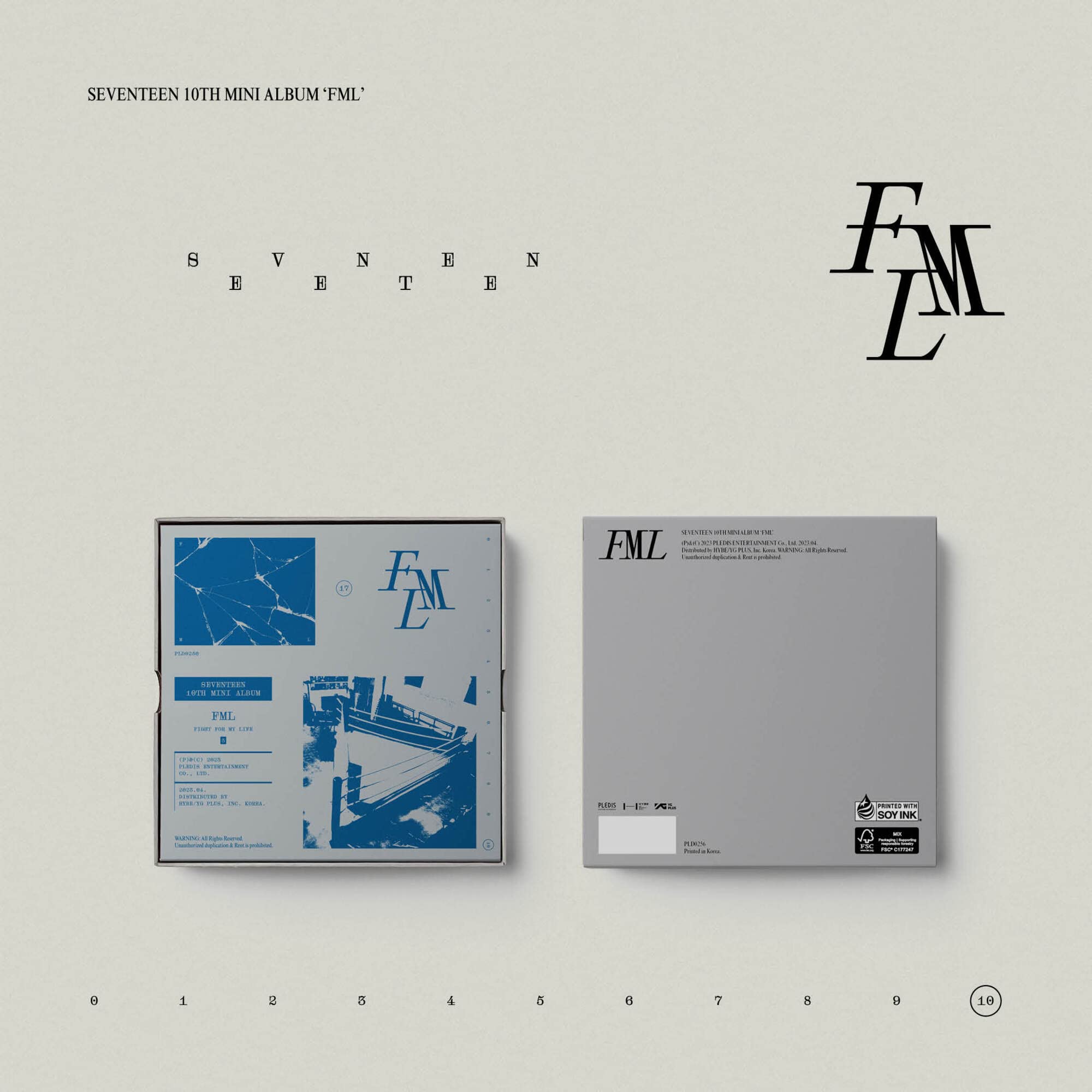 Seventeen 10th Mini Alb. Fml (Fight for My Life) Pop