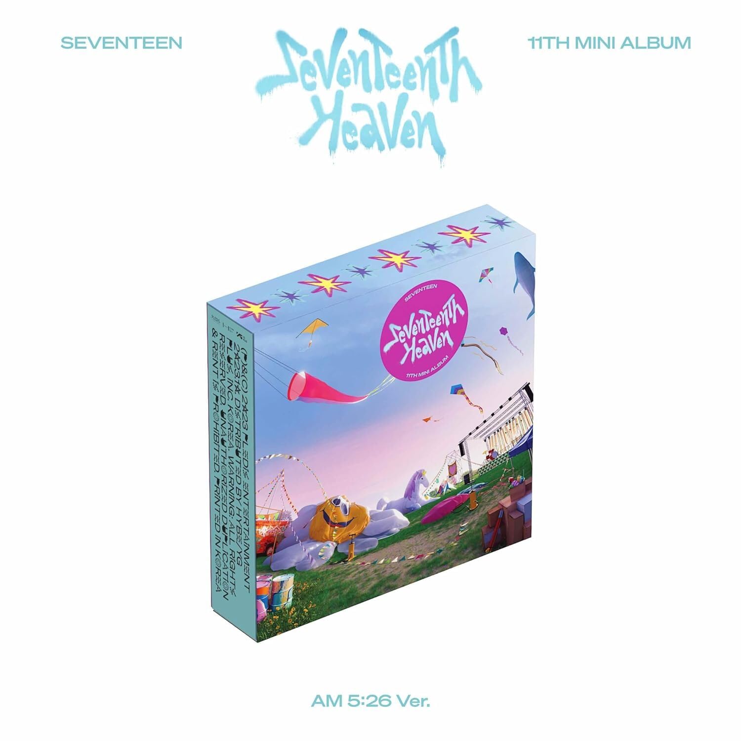 11th Mini Album'SEVENTEENTH HEAVEN' (AM 5:26 Ver.) Pop