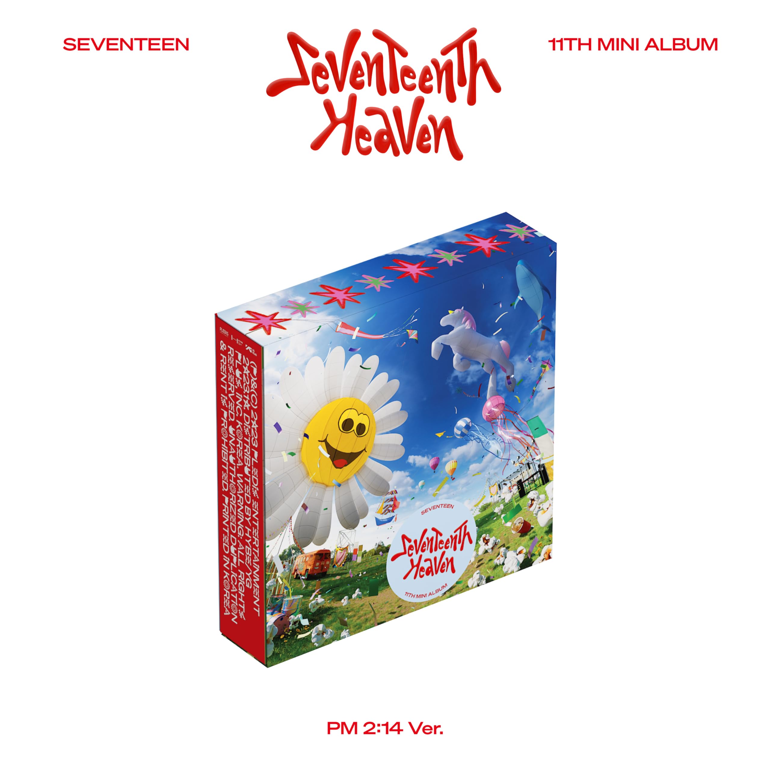 11th Mini Album'Seventeenth Heaven' (Pm 2:14 Ver.) Pop