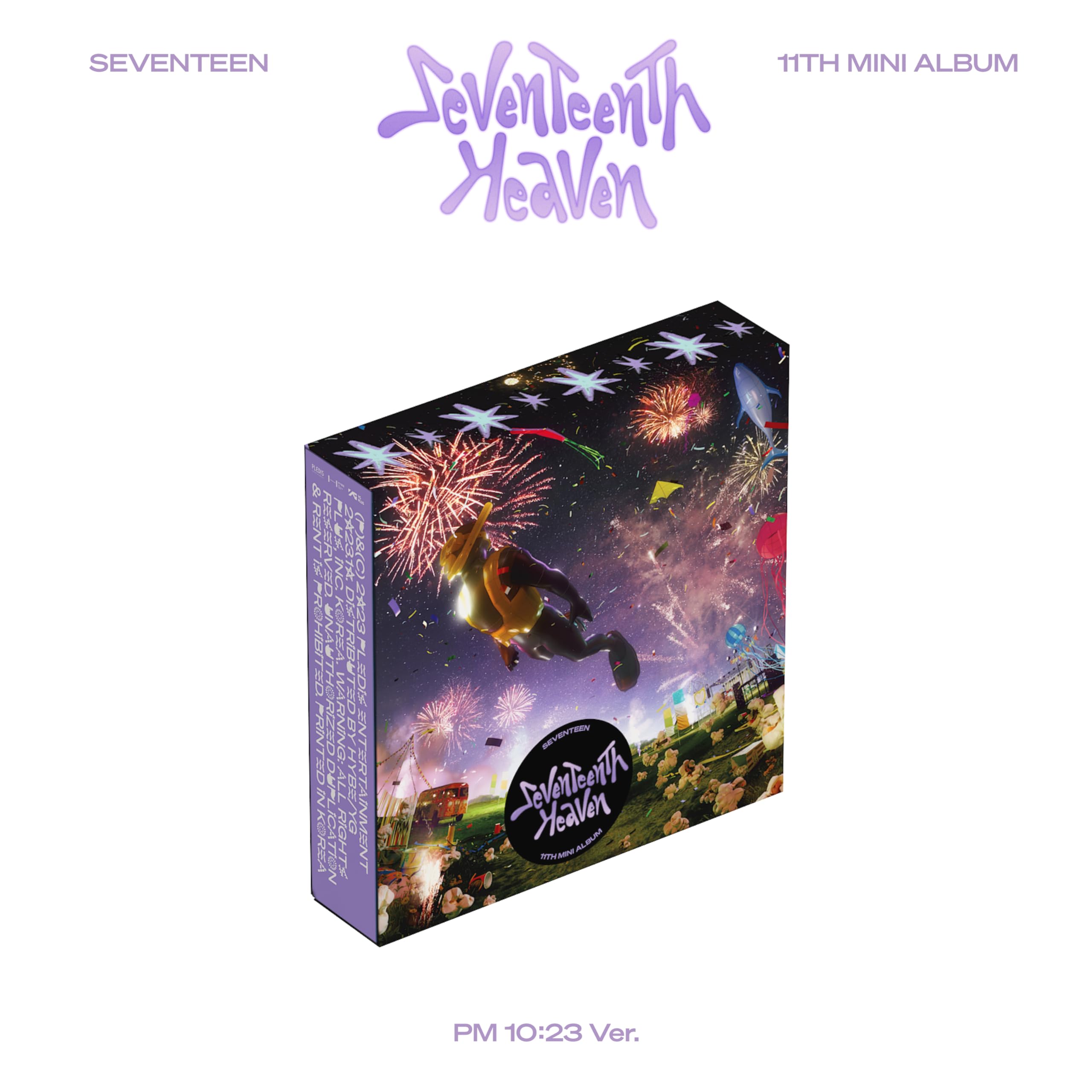11th Mini Album'Seventeenth Heaven'(Pm 10:23 Ver.) Pop
