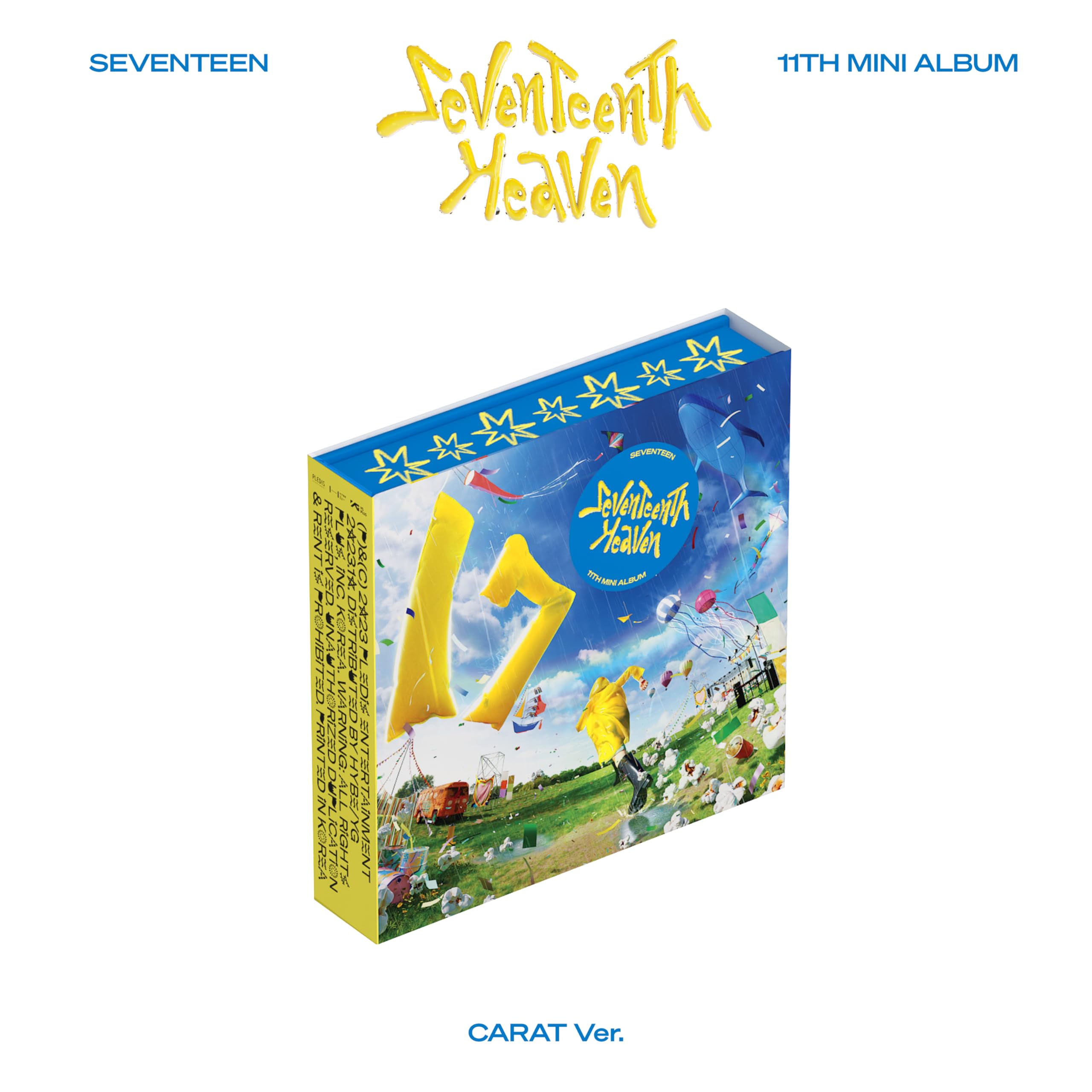 11th Mini Album 'Seventeenth Heaven' (Carat Ver.) Pop