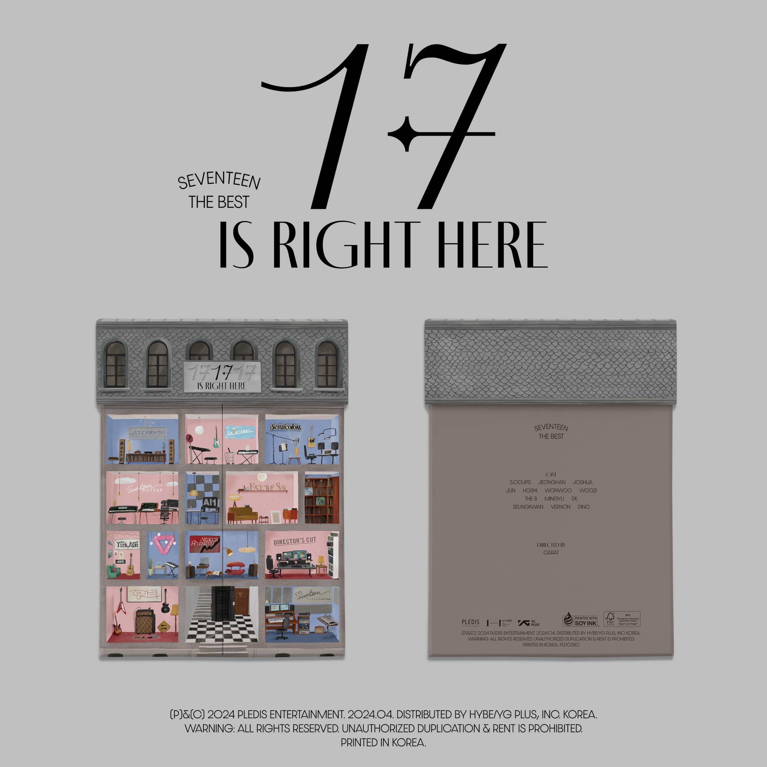 BEST ALBUM "17 IS RIGHT HERE" (HEAR Ver.) Pop