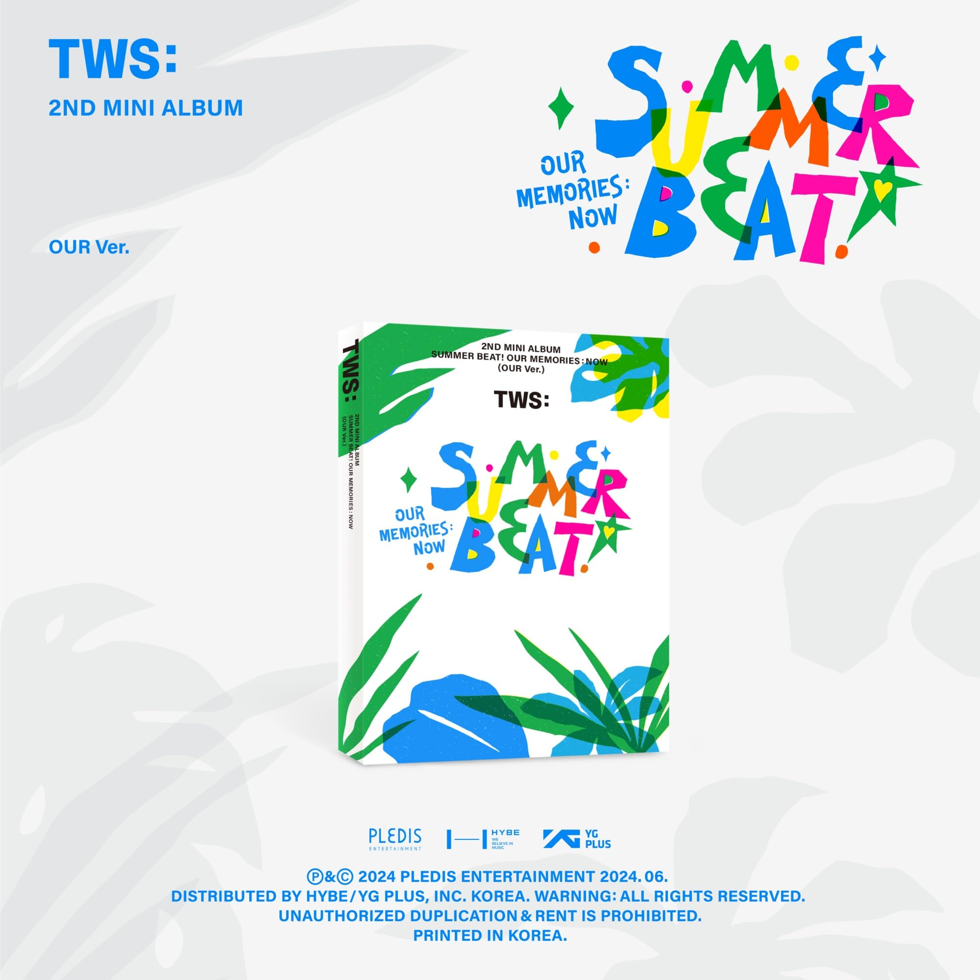 TWS 2nd Mini Album "Summer Beat!" (Our Version) Pop