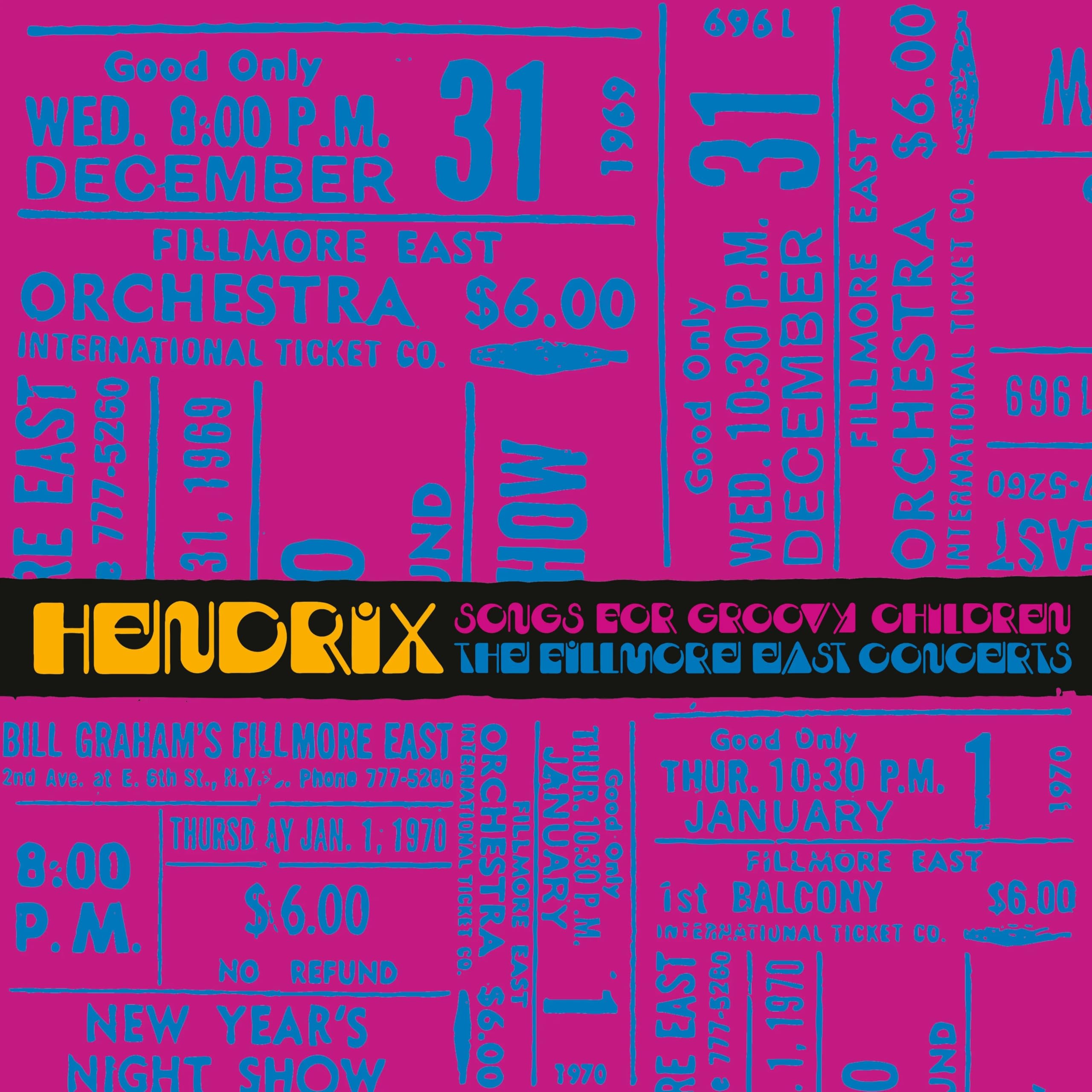 Songs For Groovy Children: The Fillmore East Concerts Rock