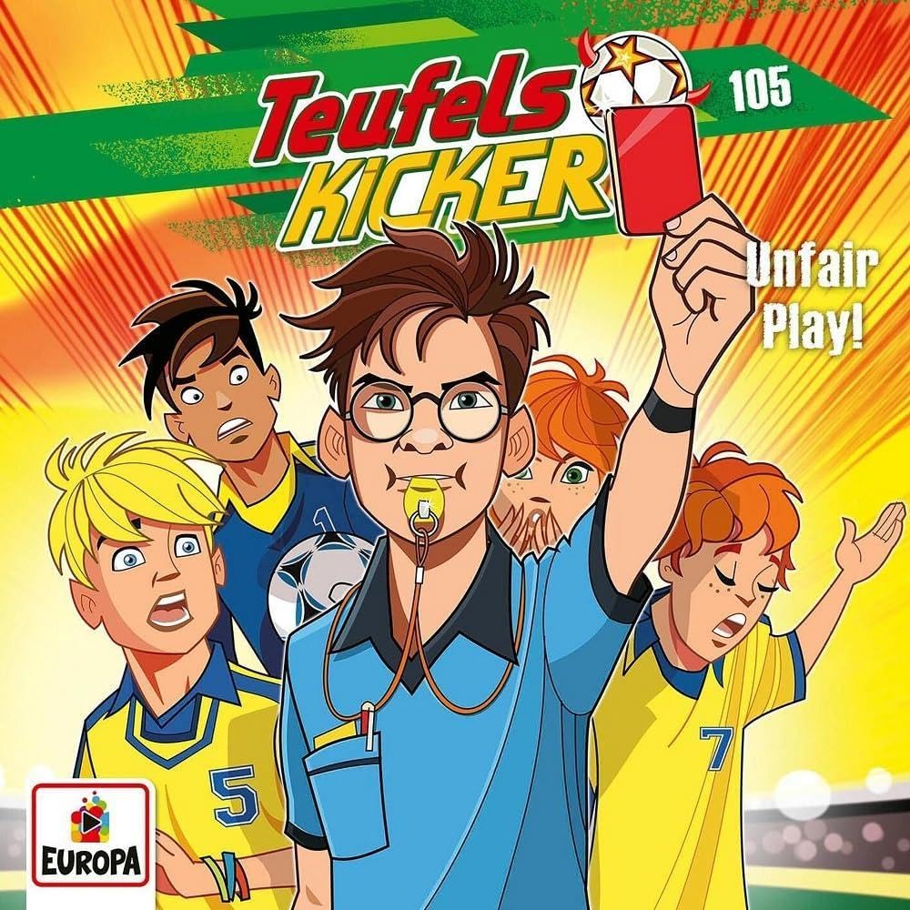 Teufelskicker 105: Unfair Play! Children & Young People Audio Books