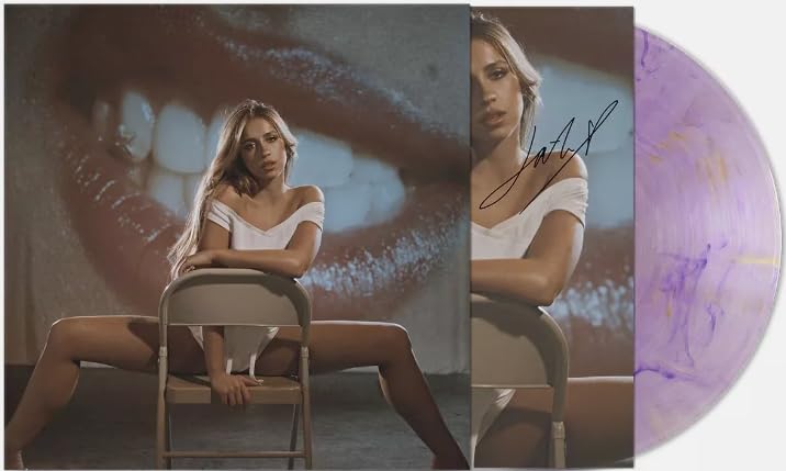 Tate McRae - So Close To What Signed Poster (Mardi Gras Colored) Vinyl Music