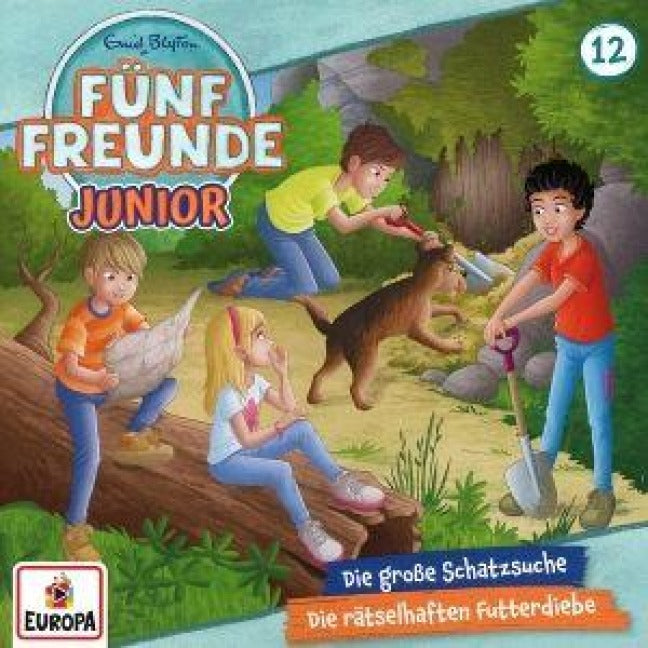 Fünf Freunde Junior 12: Die große Schatzsuche / Die rätselhaften Futterdiebe Children & Young People