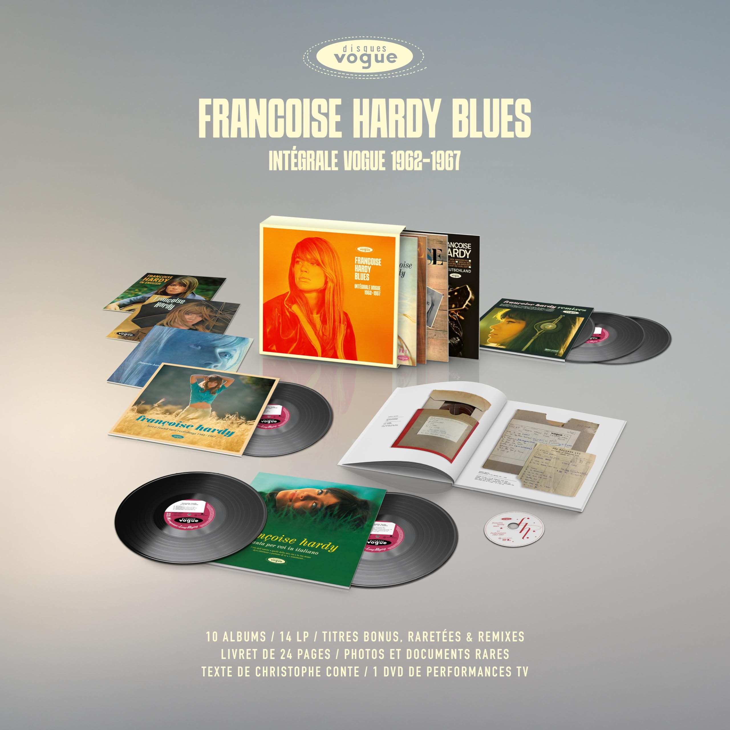 Françoise Hardy Blues : Intégrale Vogue 1962-1967 Pop