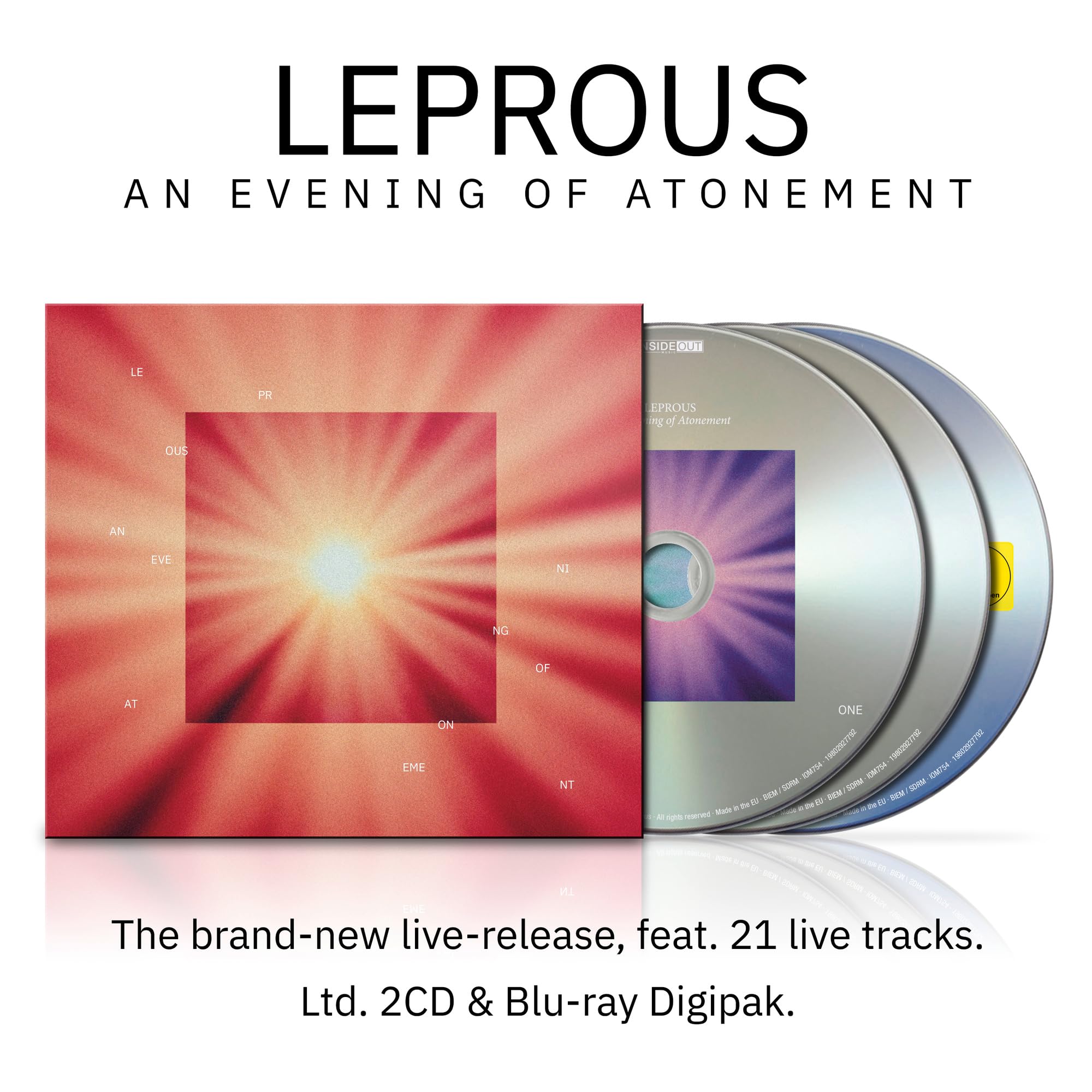 An Evening of Atonement (2cd & Blu-Ray Digipak) Rock
