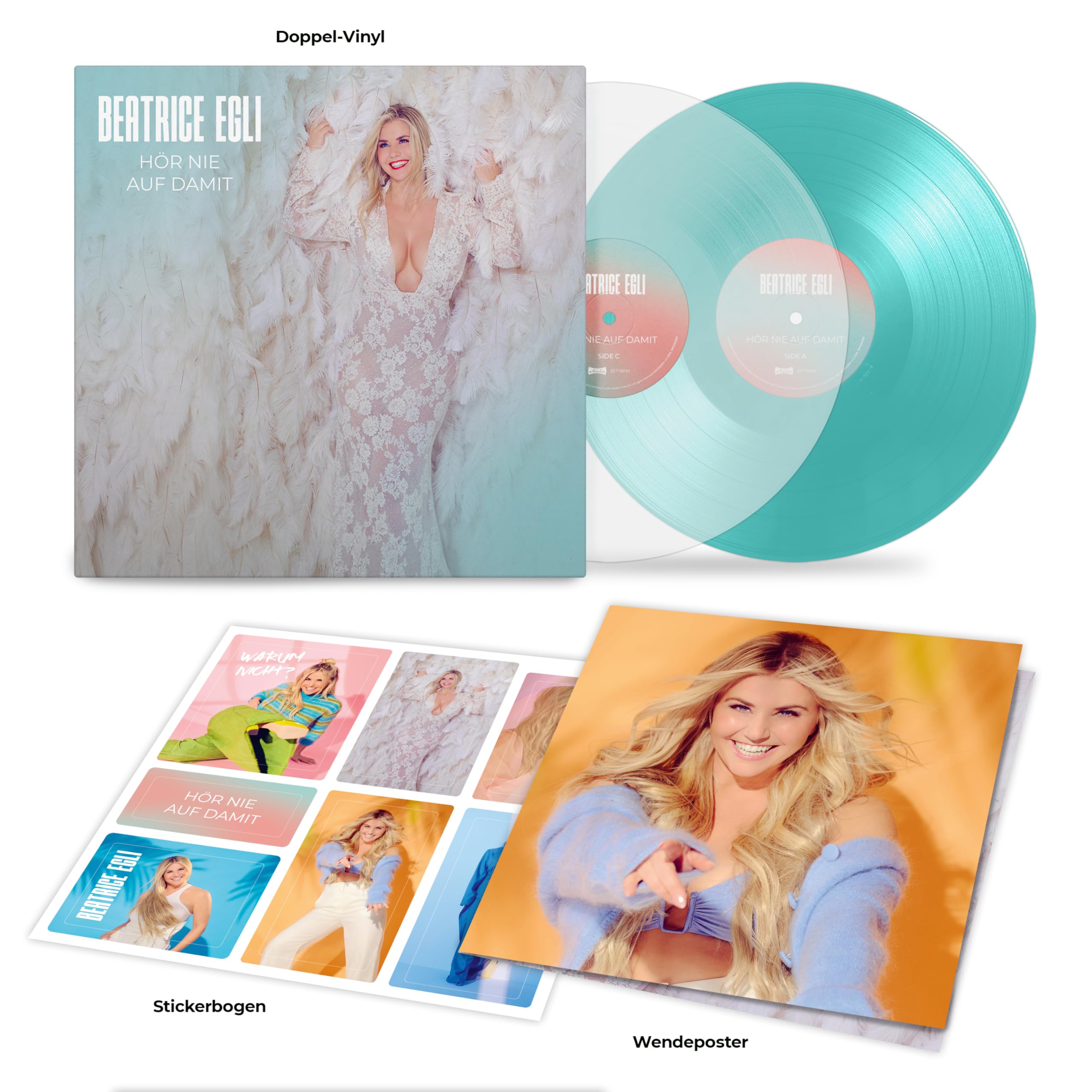 Hör nie auf damit – Limitierte Vinyl German Schlager & Volksmusik