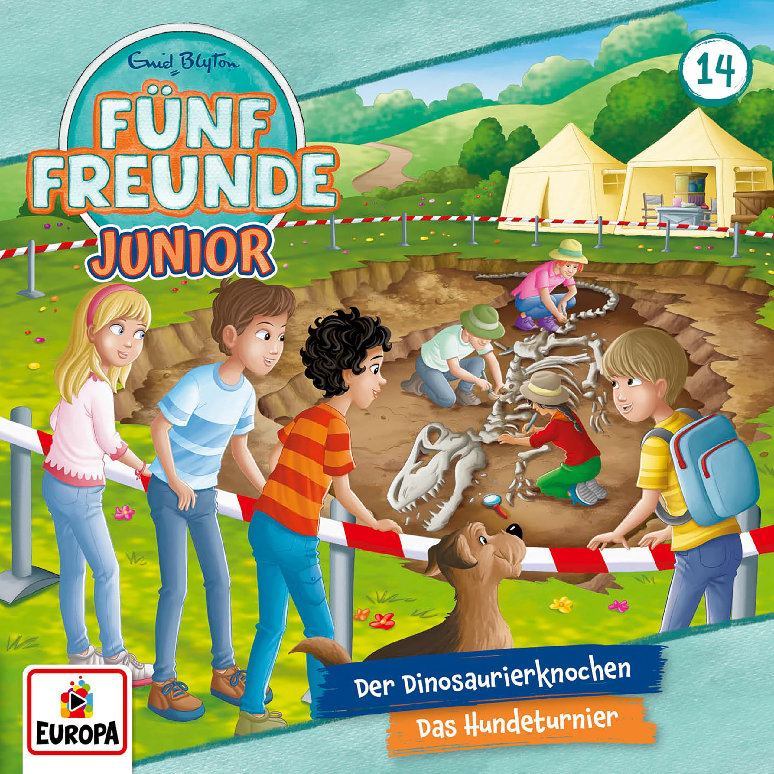 Fünf Freunde Junior 14: Der Dinosaurierknochen / Das Hundeturnier Children & Young People