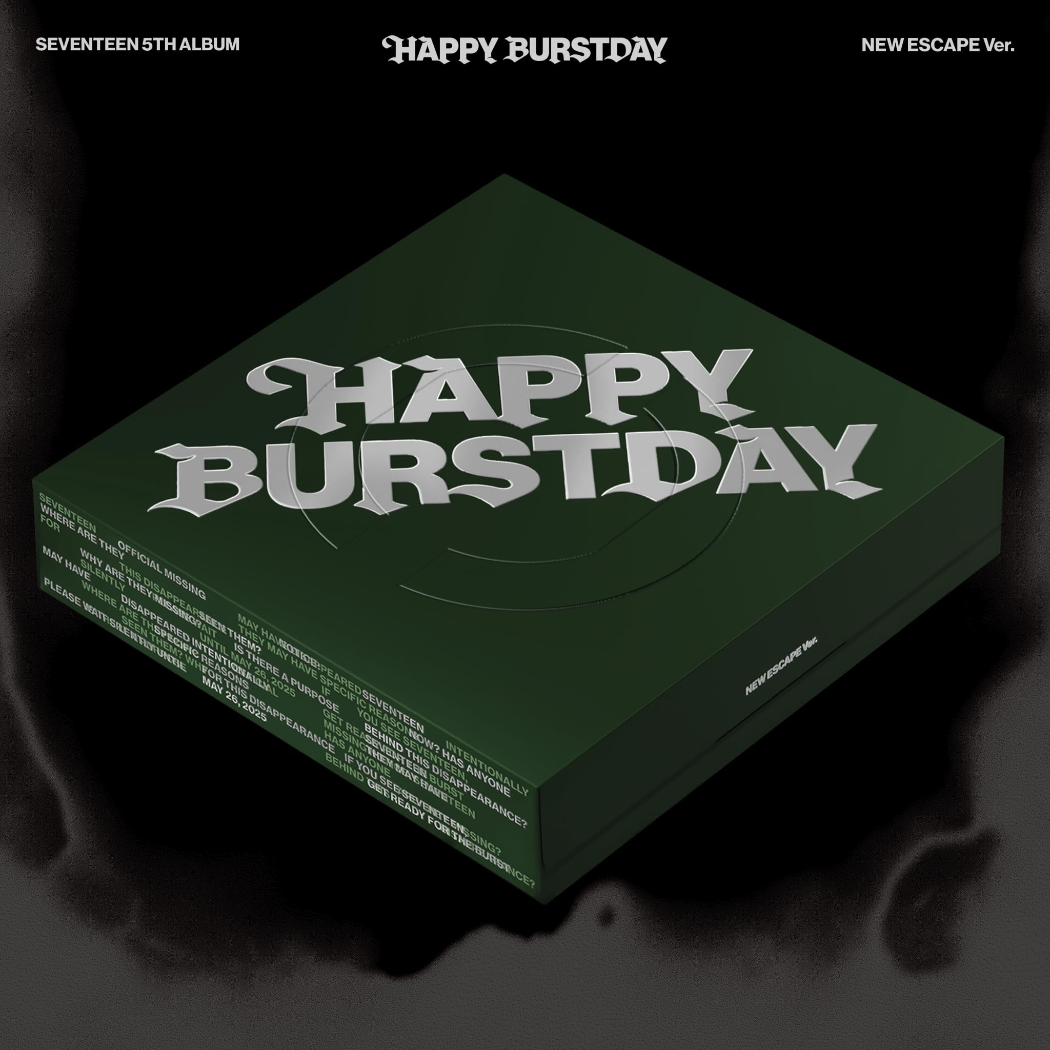 SEVENTEEN 5th Alb.HAPPY BURSTDAY (NEW ESCAPE Ver.) Music for Children