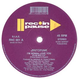 Jestofunk / I'm Gonna Love You cd