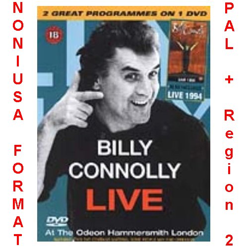 UNIVERSAL PICTURES Billy Connolly - Live At The Apollo / Live 1994 Films