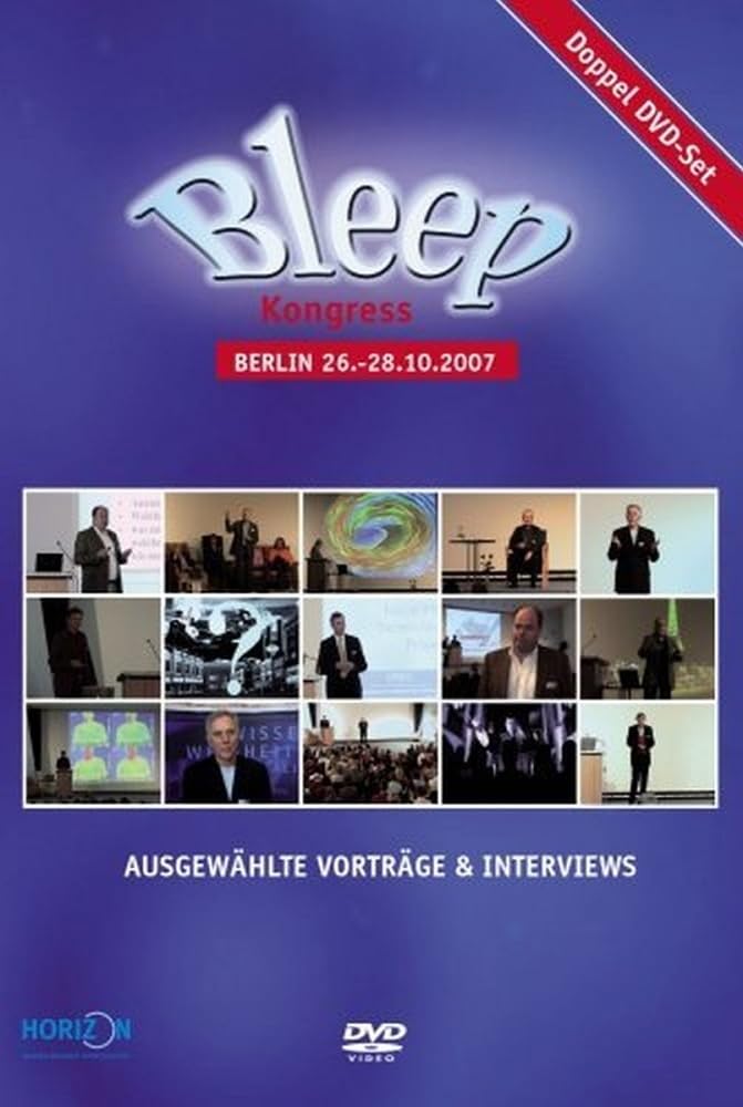 Bleep - Kongress Berlin 26.-28.10.2007 dvd