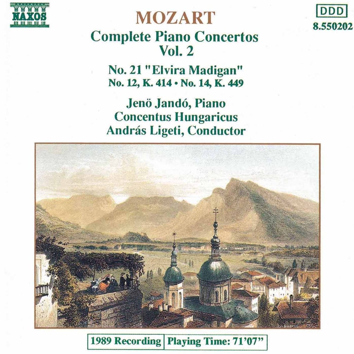 Mozart Klavierkonzert Vol 2 Jando Classical