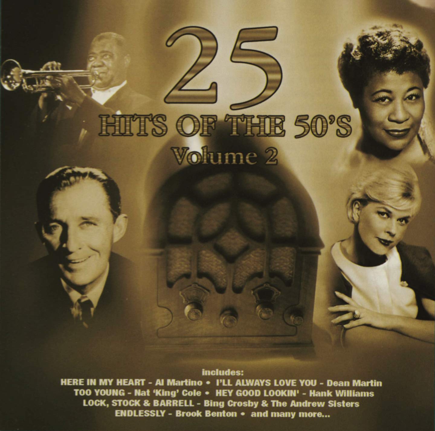 25 Hits Of The 50's - Volume 2 cd