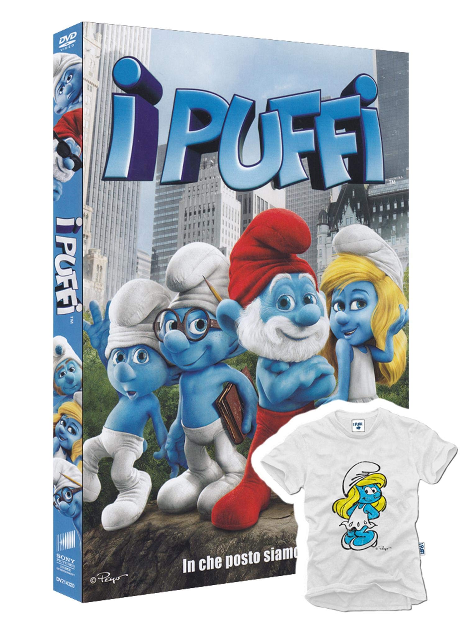I Puffi (+T-shirt Puffetta colore BIANCO anni 5/6) dvd