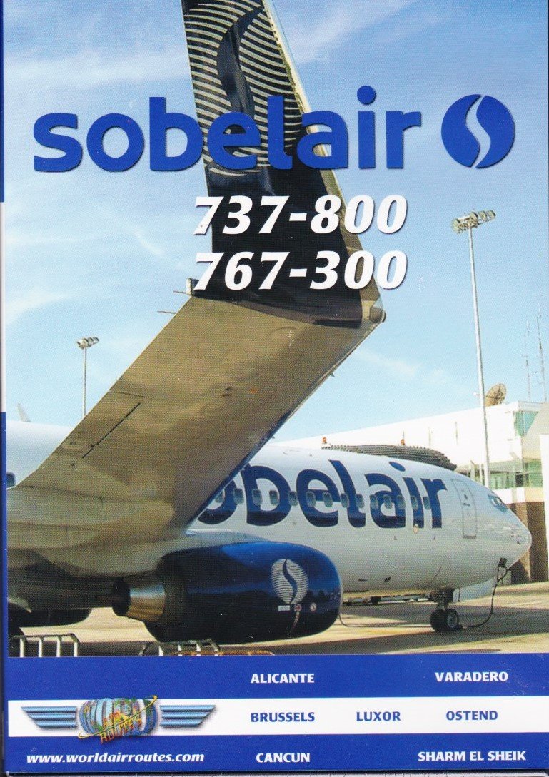 Sobelair Boeing 737-800 & Boeing 767-300 Films