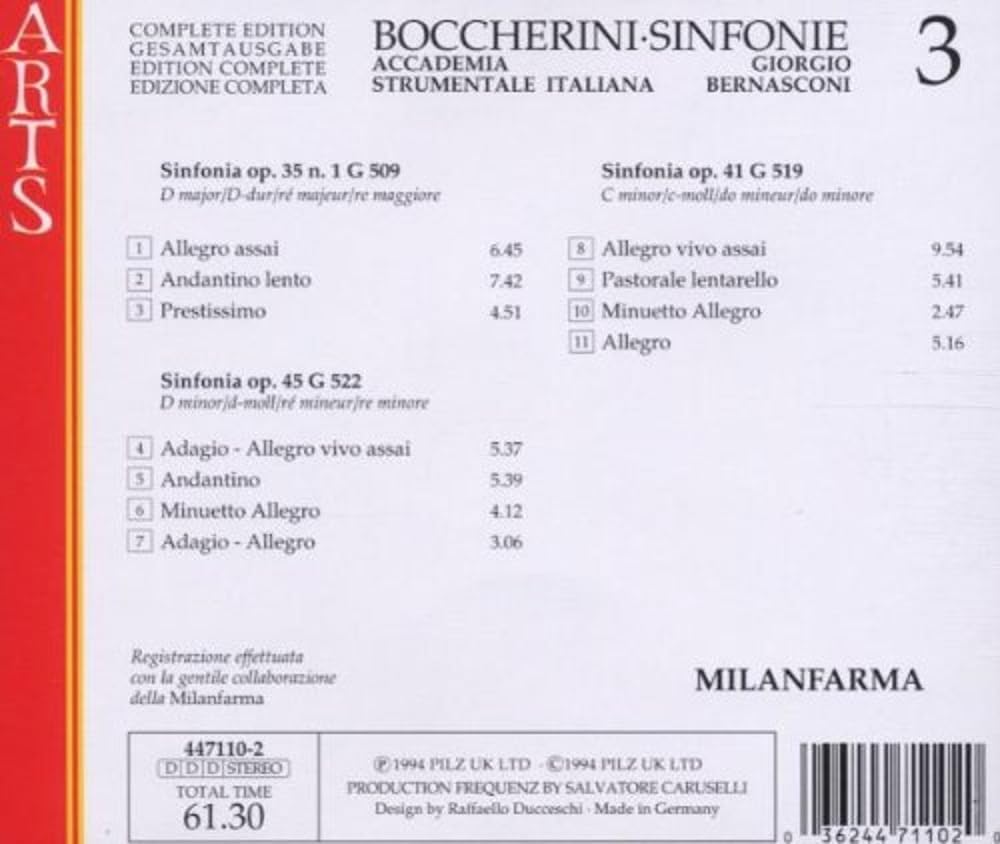 Sinfonien Vol.3 Classical