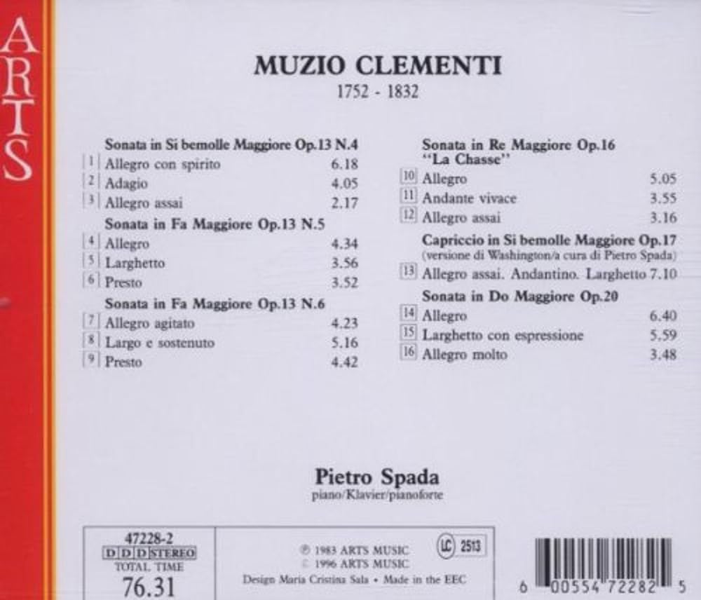 Klavierwerke Vol. 6 (Sonaten, Duette und Capricci) Classical