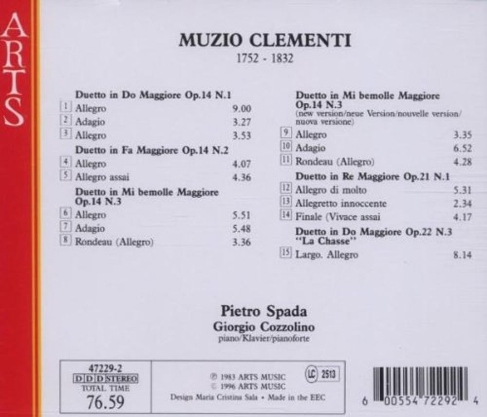 Klavierwerke Vol. 7 (Sonaten, Duette und Capricci) Classical