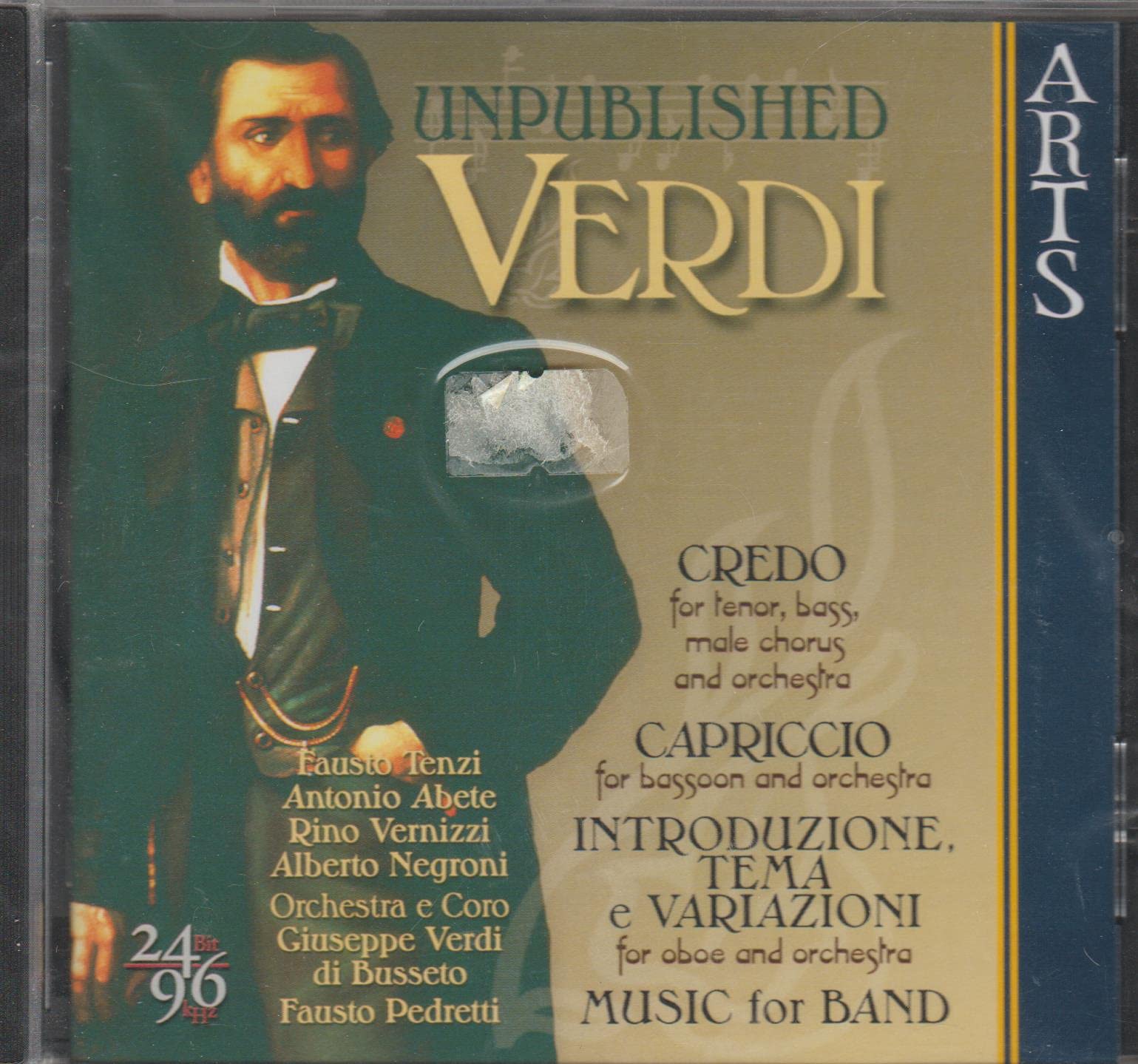 Giuseppe Verdi: Unveröffentlichte Werke (Audiophile Recording 24 Bit - 96 kHz Aufnahmetechnik) Classical