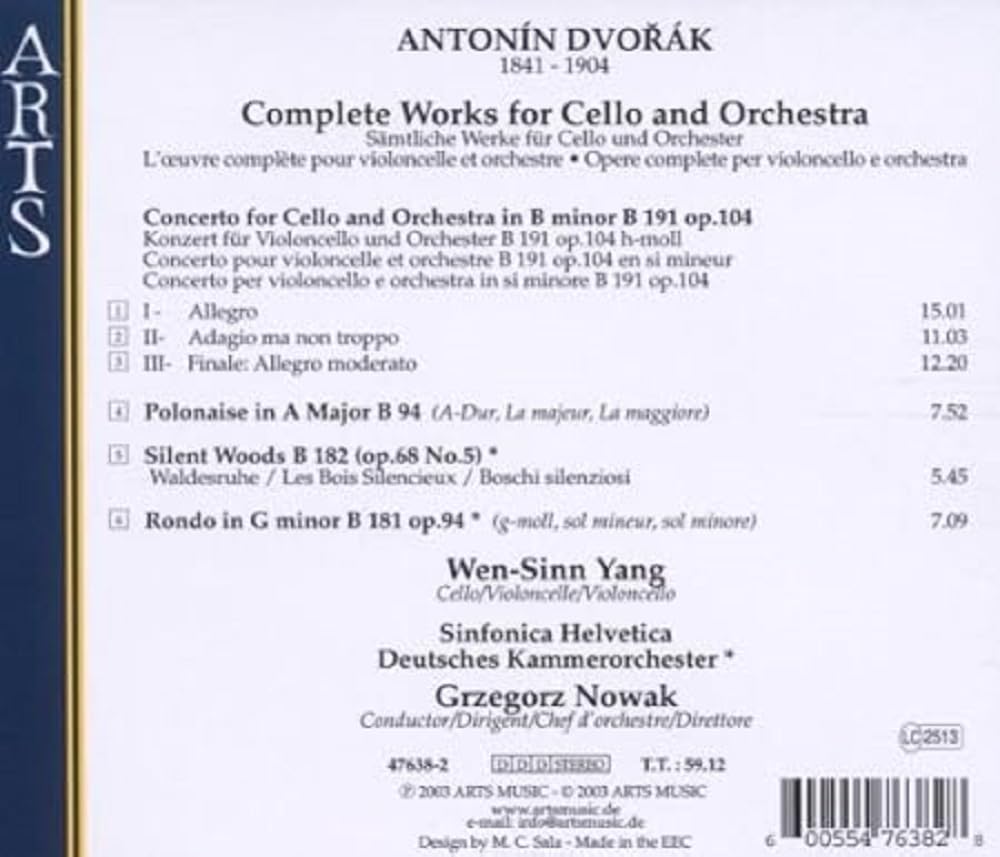 Sämtliche Werke für Cello und Orchester Classical