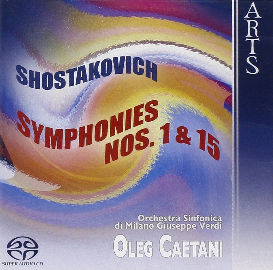 Shostakovich: Symphonies Nos. 1 & 15 cd