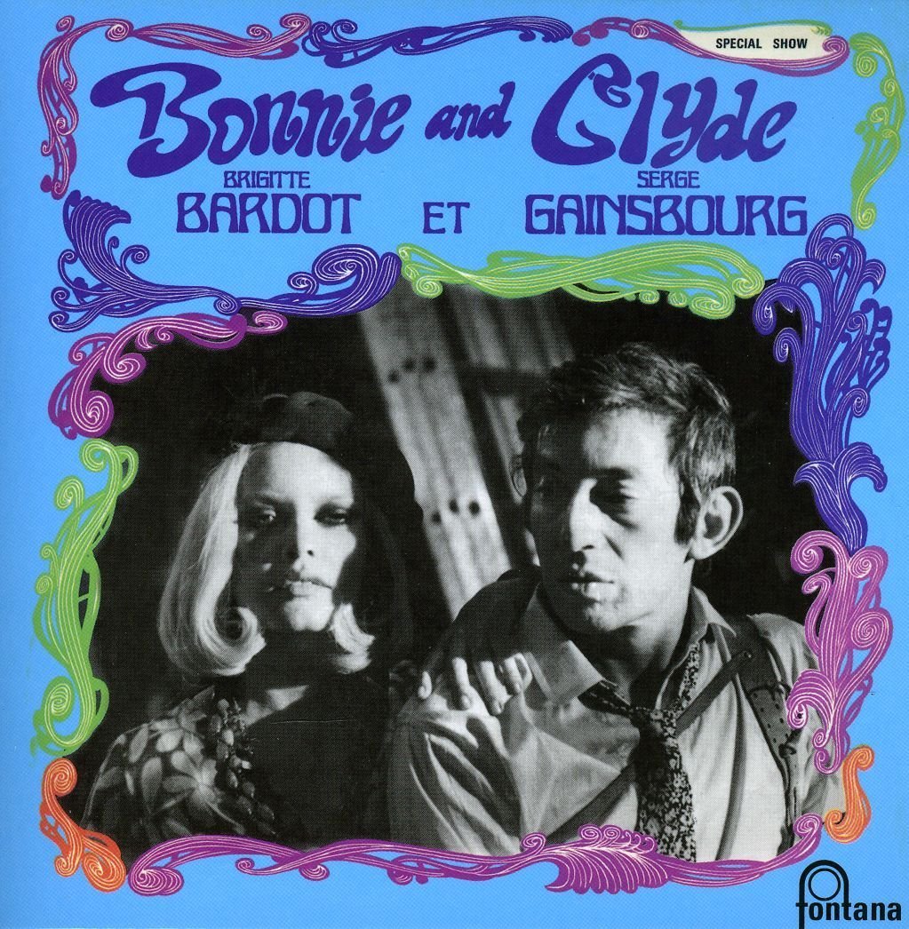 Bonnie & Clyde 33t Fontana 885 Pop