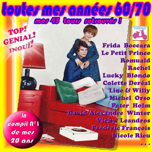 Toutes Mes Annees 60/70 Mes 45 Tours retrouves Pop
