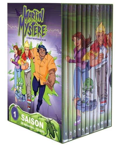 Coffret 12 DVD : Martin Mystère Saison 1 Films