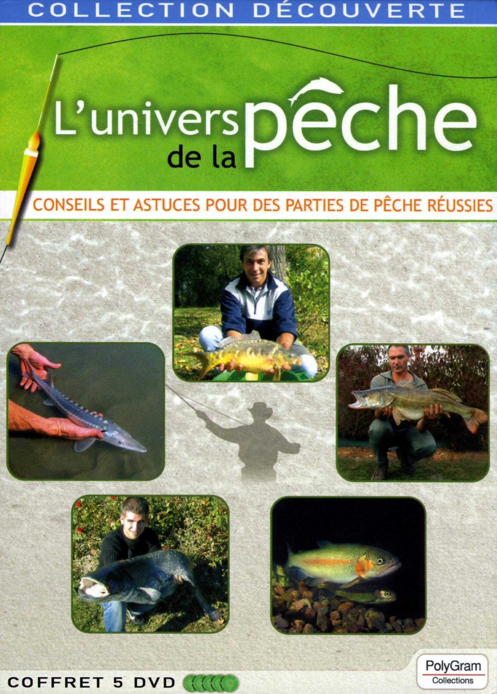 Coffret 5 DVD: L'univers de la Pêche Films