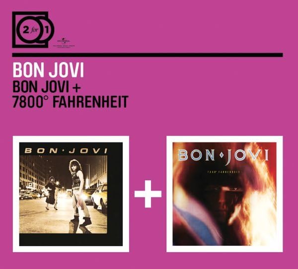 2 For 1: Bon Jovi / 7800 Fahrenheit (Digipack ohne Booklet) Rock