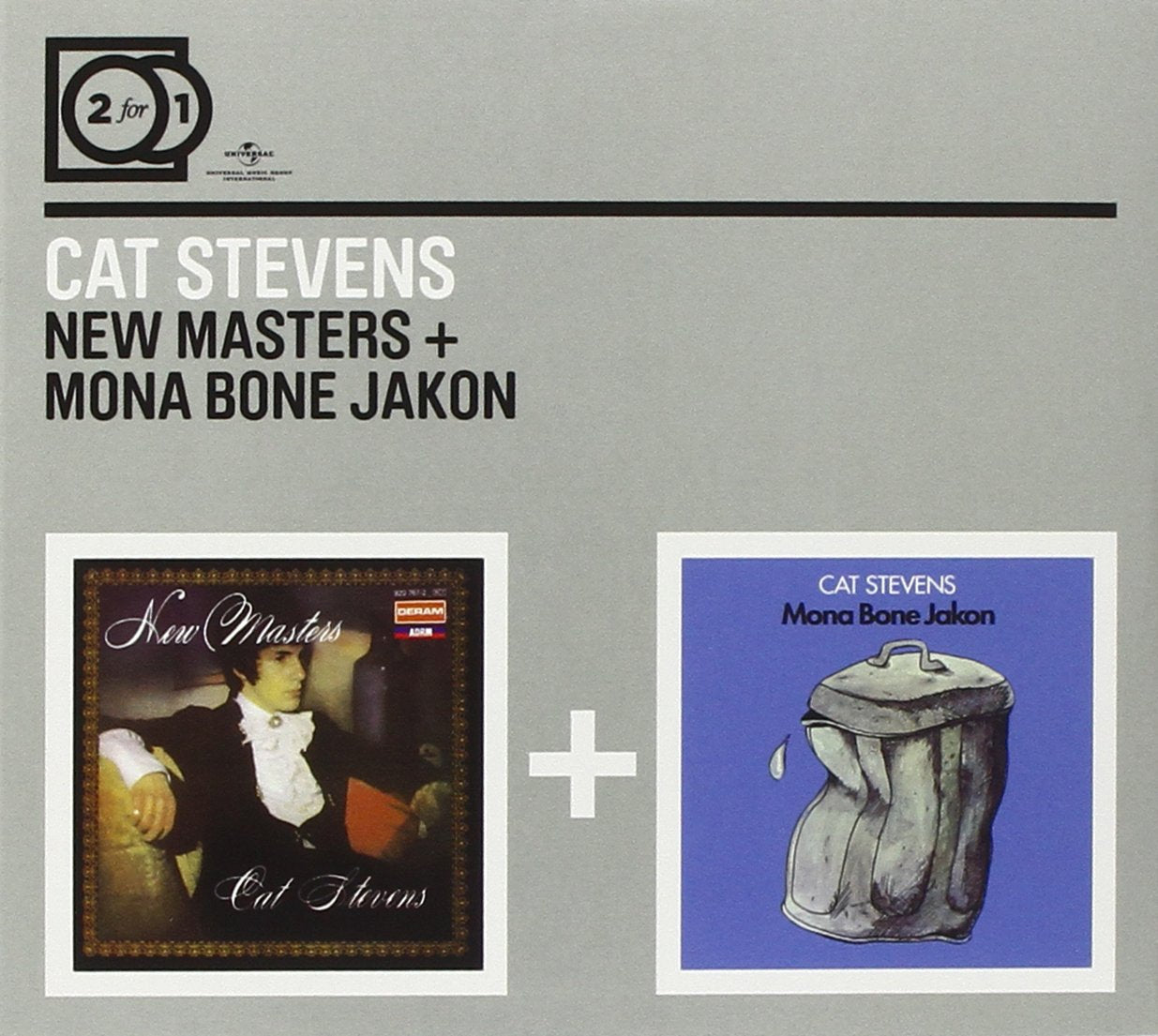 2 For 1: New Masters / Mona Bone Jakon (Digipack ohne Booklet) Country & Folk