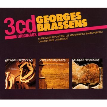 La Mauvaise réputation / Les Amoureux des bancs publics / Chanson pour l'Auvergnat (Coffret 3 CD) Pop