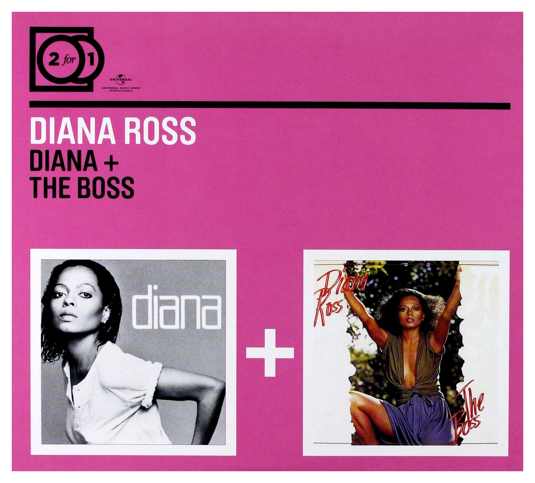 2 For 1: Diana/ The Boss (Digipack ohne Booklet) Funk, R&B & Soul