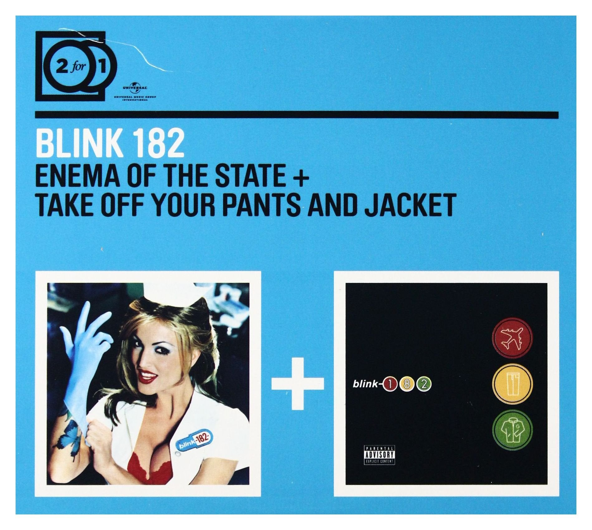 2 For 1: Enema Of The State/Take Off Your Pants… (Digipack ohne Booklet) Alternative & Indie