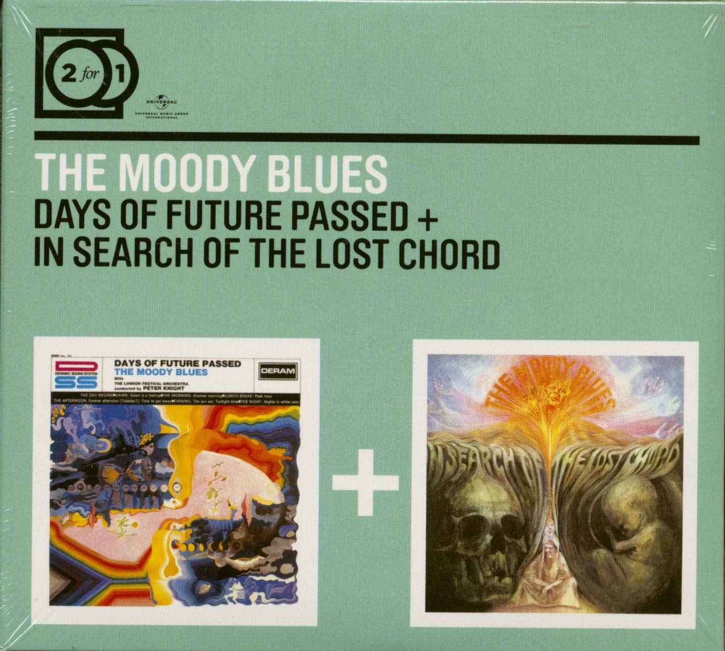 2 For 1:Days Of Future Passed/In Search Of… (Digipack ohne Booklet) Pop
