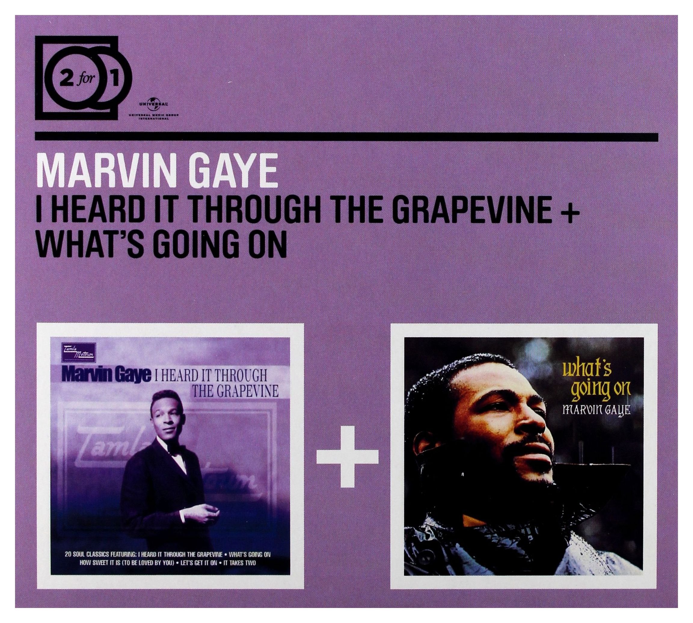 2 For 1:I Heard It Through The../What's Going On Funk, R&B & Soul