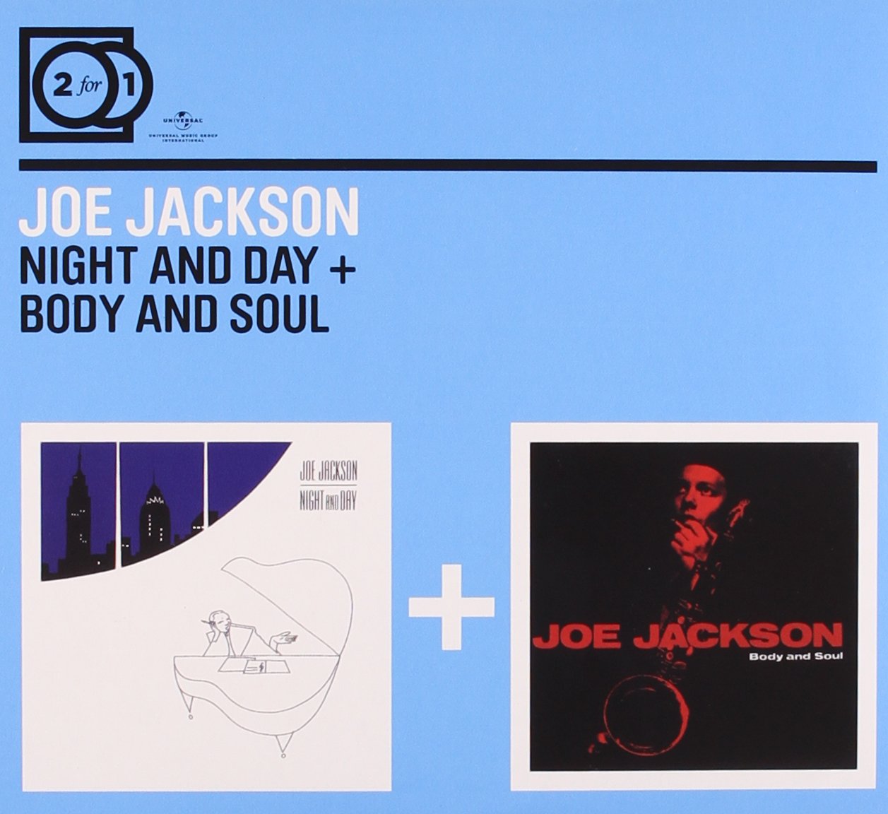 2 For 1: Night & Day/ Body & Soul (Digipack ohne Booklet) Pop