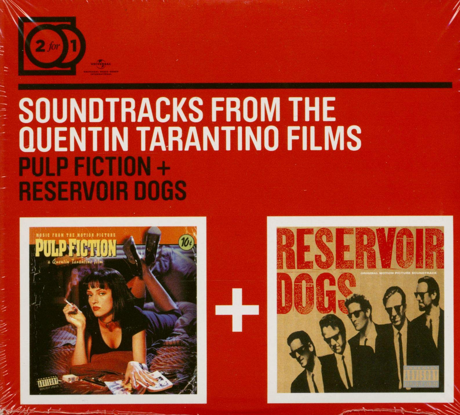 2 For 1:Pulp Fiction OST/Reservoir Dogs OST (Digipack ohne Booklet) Pop